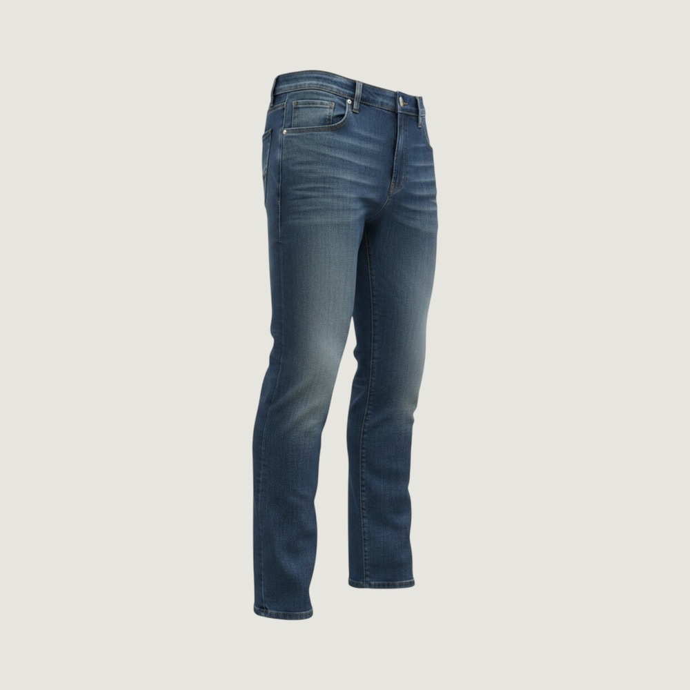 Ethanol Mens Flex Denim Straight Leg Jeans True Medium Blue 34x30 AKP44108SL NWT